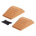 thumbnail image 2 of funtasica Cork Squat Wedge Block Durable Trainer for Pilates Yoga Heel Elevated Squats 2pcs with bag, 2 of 8