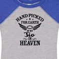 thumbnail image 4 of Inktastic Handpicked for Earth by My Tio in Heaven with Angel Wings Boys or Girls Baby Bodysuit, 4 of 5