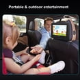 thumbnail image 5 of 9.8 in Portable DVD Player 270° Rotatable HD Screen DVD Player with Game Function and Rechargeable Battery for Home Car, 5 of 8