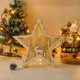thumbnail image 4 of 3D designer LED decorative lamp in the shape of a star made of real wood with 10 warm white LEDs, 4 of 4