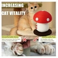 thumbnail image 4 of Mushroom Cat Scratcher, Cute Cat Scratching Post, Durable Sisal Rope Cat Scratching Board, Kitten Tree, Cat Toy for Cats to Play and Care for Their Claws, No Assembly Required, 4 of 7