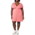 thumbnail image 4 of walmart Essentials Womens Women's Plus Size Surplice Dress_dnu, 4 of 6