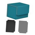 thumbnail image 4 of Caja de Almacenamiento DYNWAVEMX para Baraja de Cartas con Cierre Magnético Azul 2 Divisores, 4 of 8