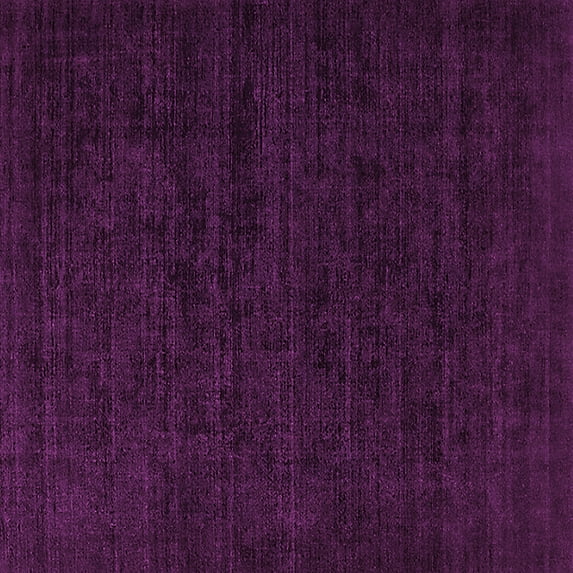 Ahgly Company Indoor Square Solid Pink Modern Area Rugs, 5' Square