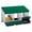 Green-3 holes, variant on Chicken Nesting Boxes with Legs, 3/4 Hole Weatherproof Galvanized Steel Chicken Egg Laying Box with Handle Perch & Automatic Rollout Egg Collection, Easy Clean & Quick Assemble for Chicken Co-op