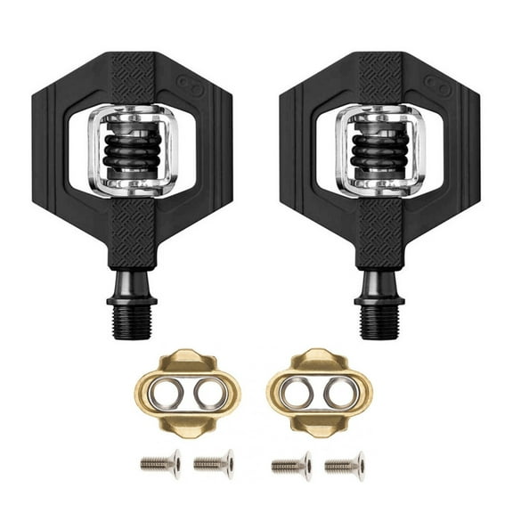 Crank Brothers Candy 1 MTB Dual Sided Clipless Pedals 9/16" Composite Body Black