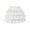 White, variant on Zpanxa Girls Summer Clothes Kids Girls Skirt Sports Mini Tier Ruffle Plain Elastic High Waist Casual Skirts Black 7 Years