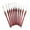 red, variant on yuksok 11Pcs Miniature Paint Brushes Micro Detail Brushes for Watercolor Face Oils red