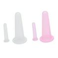 thumbnail image 2 of 4 Pcs/ensemble Ventouses en Silicone à Forte Aspiration pour Masseur Corporel Anti-Cellulite, 2 of 5