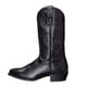 thumbnail image 2 of Qarigey Pies de PU, botas de vaquero occidentales resistentes al agua, acogedoras y secas, zapatos de cuero con patrón bordado para hombres, Calzado negro, 2 of 6