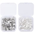 thumbnail image 1 of Shisuyan Cord End Fasteners Stainless Steel 2 Sets 0.39X0.28X0.20In, 1 of 9