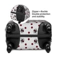 thumbnail image 4 of Bixox Washable Halloween Spider Printed Luggage Cover, Fashion Suitcase Protector Fits for Large luggage, 4 of 8