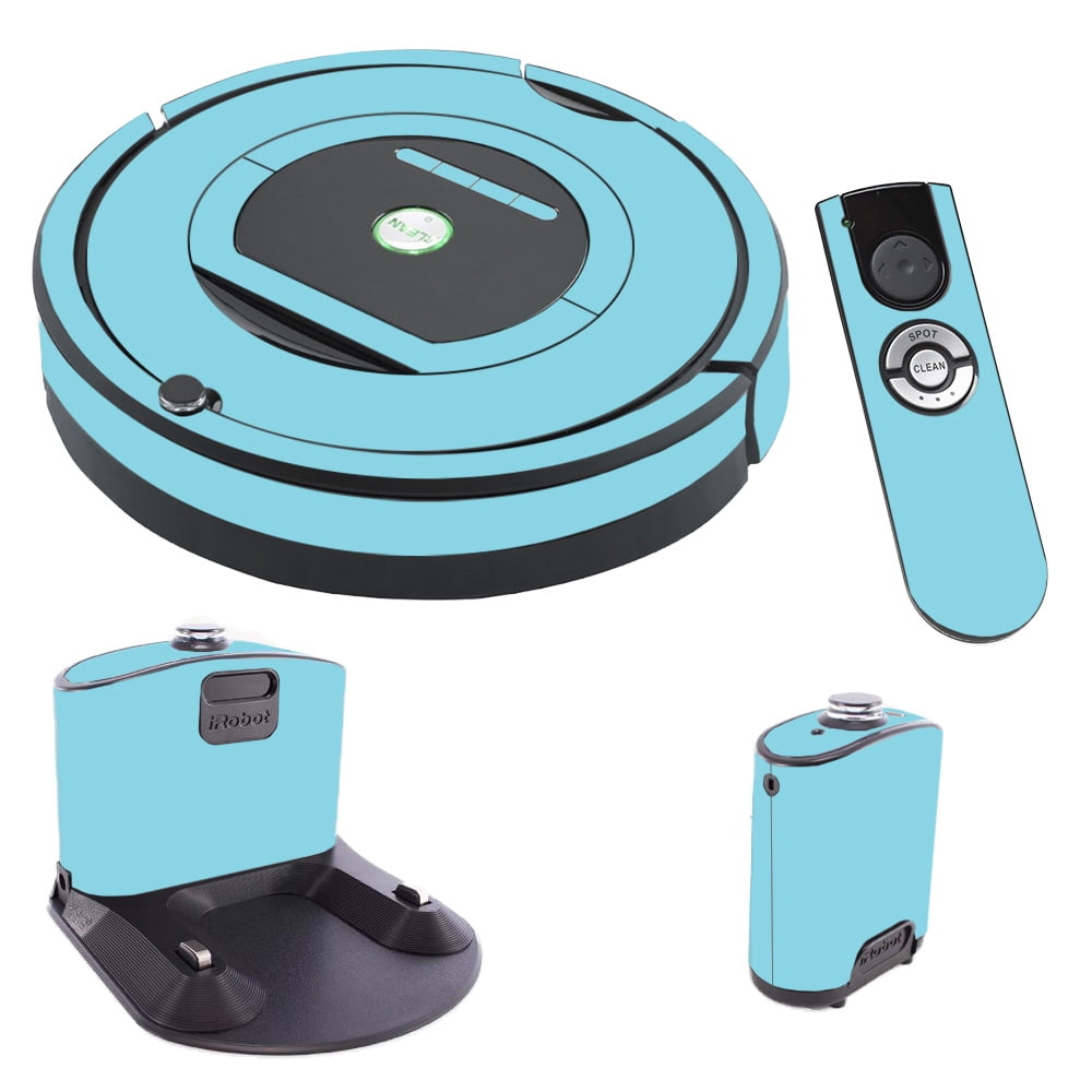 MightySkins Skin for iRobot Roomba 770 Robot Vacuum Solid Baby Blue