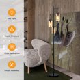 thumbnail image 2 of Giantex 3-Light Floor Lamp, Tall Floor Lamp w/Round Base, Rustic Standing Lamp, 2 of 6
