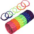 thumbnail image 1 of Pulsera de la amistad WILLBOND 216 colores neón para niños, 1 of 5