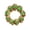 Khaki-A2, variant on Light Up Halloween Wreath with LED Eyes, 17.7-Inch Pumpkin Jack-O-Lantern or Skull Wreath for Front Door, Spooky Foam Fall Decor with Pre-Attached Hanger Saffron