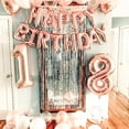 thumbnail image 5 of 18th BIRTHDAY DECORATIONS, 18 Birthday Party Supplies| 18 Cake Topper Rose Gold| Banner| Rose Gold Confetti Balloons for her| Si, 5 of 5