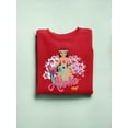 thumbnail image 3 of Aloha Mermaid - Tropical Island Vibes Graphic Women's Sweatshirt, 3 of 4