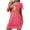 Hot Pink, variant on Womens Dresses Womens Tshirt Nightgown Halloween Crewneck Sleepshirts Comfy Casual Nightshirt for Women Modest Dresses for Women S-231 Pink-a L