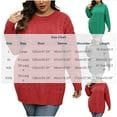 thumbnail image 4 of AGWOLF Cable Knit Sweaters for Women Plus Size Crewneck Pullover Tops Long Sleeve Chunky Jumpers Soft Cozy Warm Sweater XXL, 4 of 7