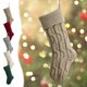 thumbnail image 1 of onlyliua ¡ ¡Ofertas Del Día! ¡Liquidación! Bolsa de Lana Tejida para Caramelos con Doble Cara, 8 Caracteres, Versión Estrecha, Bolsa de Regalo, Colgante, Calcetín Navideño, 1 of 5