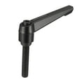 thumbnail image 5 of Uxcell M10 x 50mm Adjustable Clamping Lever Handle with Stud Black, 5 of 5