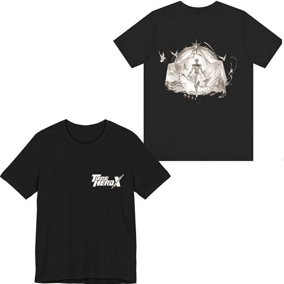 To Be HERO X Merch Nice Logo T-shirt Men Women Anime Series Shirt Short Sleeve Casual Graphic Tee