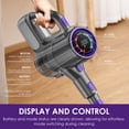 thumbnail image 6 of Cordless Vacuum Cleaner, 40KPA/35Mins, Green LED Light, Lightweight Stick Vacuum Self-Standing, Vacuum Cleaners for Home Handheld Vacuum for Pet Hair, Carpet, and Hard Floors, 6 of 10