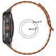 thumbnail image 2 of [Negro Naranja] Adecuado para Galaxy Watch 7 Ultra Correa Bucle Magnético Dos Colores Con Textura Puntos 47 Mm (Negro Naranja), 2 of 8