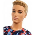 thumbnail image 4 of Barbie Ken Fashionistas Doll, Original Body Type Wearing Camo Top, 4 of 6