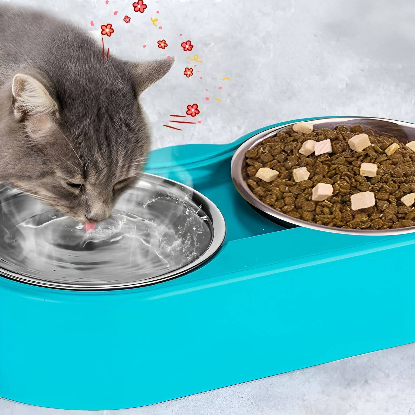 BPPEG Dog Slow Feeder Bowl,Stainless Steel Material Slow Feeder Dog Bowls
