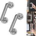 thumbnail image 1 of CNKOO Diamond Suction Cup Door Handle  Suction Cup Door Handle  Strong Hold Suction Cup Handle  Glass Door and Window Handles  No-Punching Waterproof Sliding Door Handles, 1 of 6