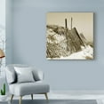 thumbnail image 3 of Trademark Fine Art 'Fences in the Sand I' Canvas Art by Noah Bay, 3 of 4