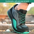 thumbnail image 5 of Safety Shoes Men's Work Shoes Lightweight Breathable Steel Toe Cap Shoes Non-Slip Protective Shoes Sneaker 5-10.5, 5 of 8