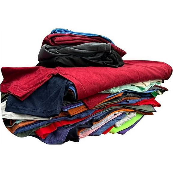 BILLIONHATS 1000 Wholesale Bulk Mens T-Shirts - Even Ratio of Assorted Sizes - 440 Pounds - Pallet Skid Deal - Homeless Shelter Donations