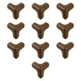 thumbnail image 2 of 10 protectores de esquinas para muebles a prueba de bebés y niños. Marrón, 2 of 9