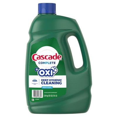 Cascade Complete Gel + Oxi, Dishwasher Detergent (125 oz.)