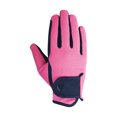 thumbnail image 1 of Hy - Guantes de Montar Belton para Niños/Niñas (Marino, Rosa), 1 of 2