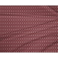 thumbnail image 4 of oneOone Polyester Lycra Dark Red Fabric Diamond Shape Geometric Craft Projects Decor Fabric Printed By The Yard 56 Inch Wide, 4 of 4