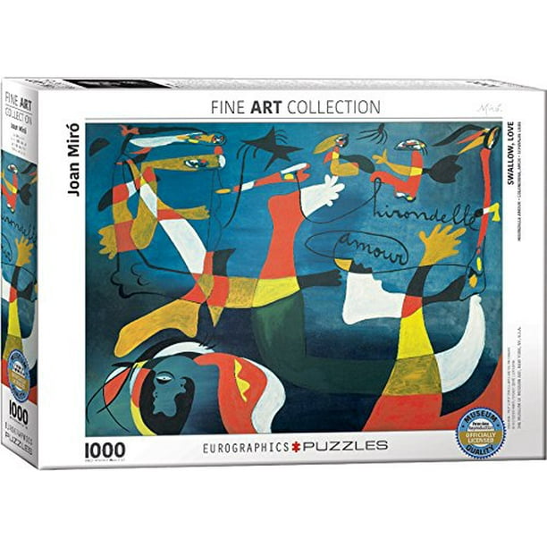 Eurographics Avaler l'Amour par Joan Miro (1000 Pièces) Puzzle
