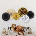 thumbnail image 4 of Gold paper fan, 4 of 4