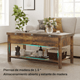 thumbnail image 2 of Mesa de Centro Elevable 4 en 1 de Madera FABATO, 2 of 5