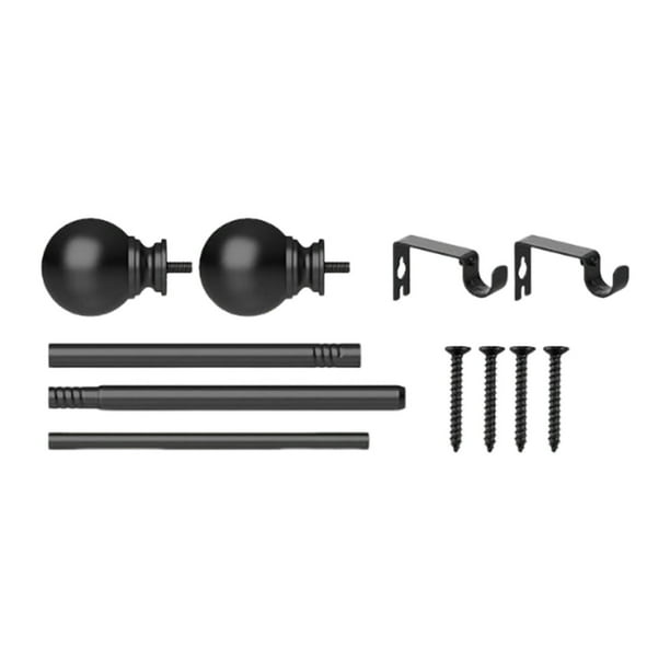 Barras de para con soportes, capacidad de carga, fácil instalación, juego de barras de resistentes para sala de estar y hogar. 28 a 48 pulgadas