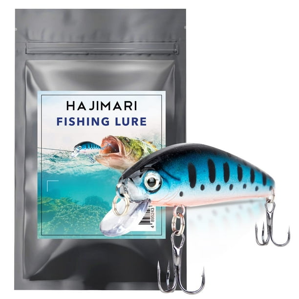 Hajimari Fishing Lures Minnow Abs Plastic Fishing Lure Crank Baits For Fishing In Medium Shallow