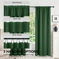 thumbnail image 5 of Deconovo Dark Forest Blackout Curtains for Bedroom, 52 x 45 inch, Back Tab Thermal Curtains,Set of 2, 5 of 9