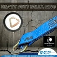 thumbnail image 4 of Mega Cargo Control USA 2” x 72” Off-Road Axle Tie-Down Straps (2-Pack) - WLL: 3333 lbs - Blue, 4 of 7