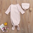 thumbnail image 5 of Fortune Baby Silkworm Cocoon Type Newborn Wrap Comfort Sleeping Bag Hat Set, 5 of 5