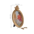 thumbnail image 3 of SHISUYAN Retro Oval Picture Frame Vintage Photo Holder Picture Display Frame Oval Photo Frame, 3 of 8