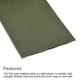 thumbnail image 3 of Flat Nylon Webbing Strap 2 Inch 20 Yards Olive for Backpack, Luggage-rack, 3 of 6