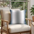 thumbnail image 4 of Pillow Covers 20x20 Set of 2, Navy Blue Grey Square Throw Pillow Covers for Couch/Sofa/Living Room, Gray Farmhouse Modern Rustic Decorative Soft Pillowcases for Couch Throw Pillows with Hidden Zipper, 4 of 9